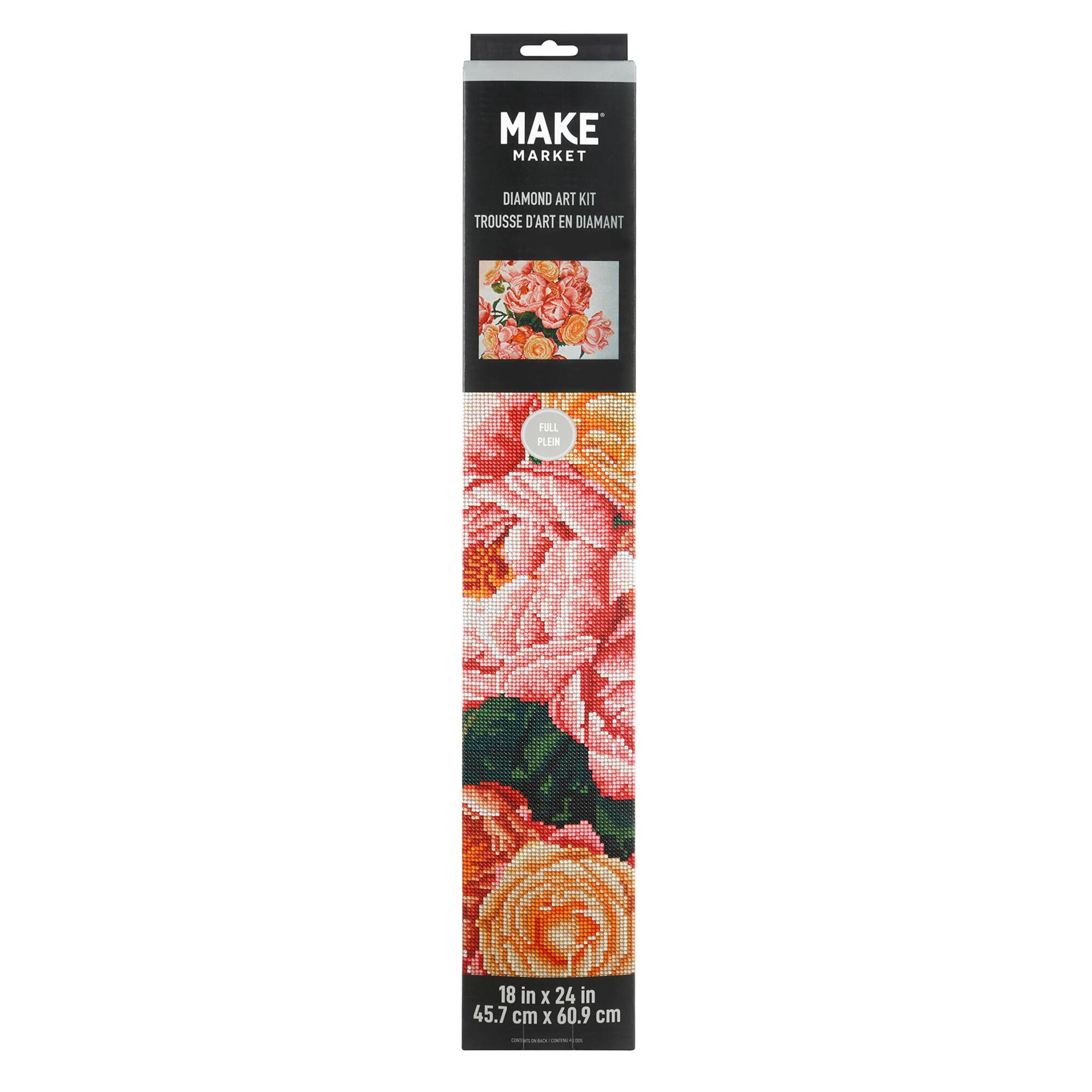 Peonies Diamond Art Kit by Make Market®